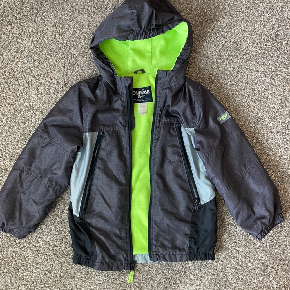 OshKosh B’gosh Windbreaker Jacket Boys M 5/6
